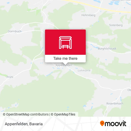 Карта Appenfelden