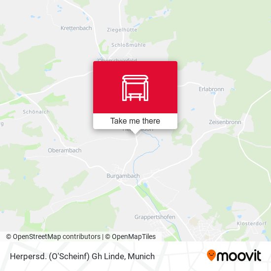 Herpersd. (O'Scheinf) Gh Linde map