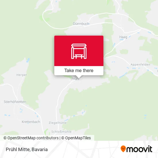 Карта Prühl Mitte