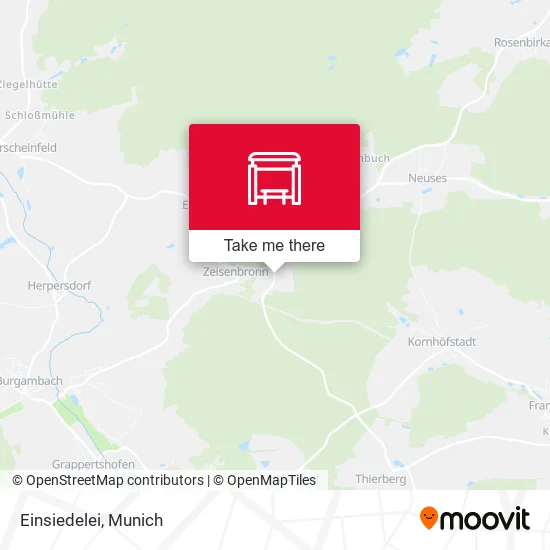 Карта Einsiedelei