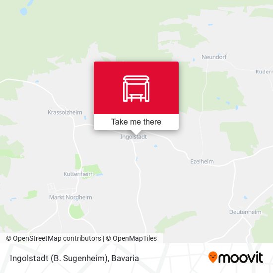Ingolstadt (B. Sugenheim) map
