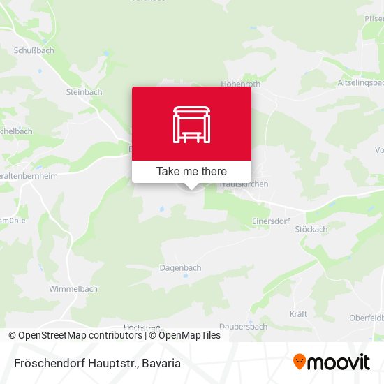 Fröschendorf Hauptstr. map