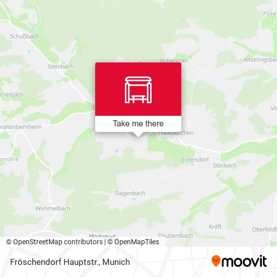 Карта Fröschendorf Hauptstr.