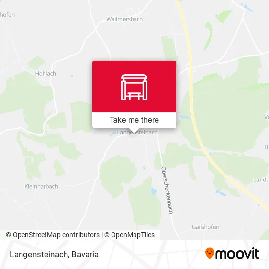 Карта Langensteinach