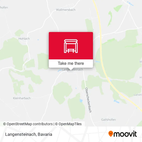 Карта Langensteinach