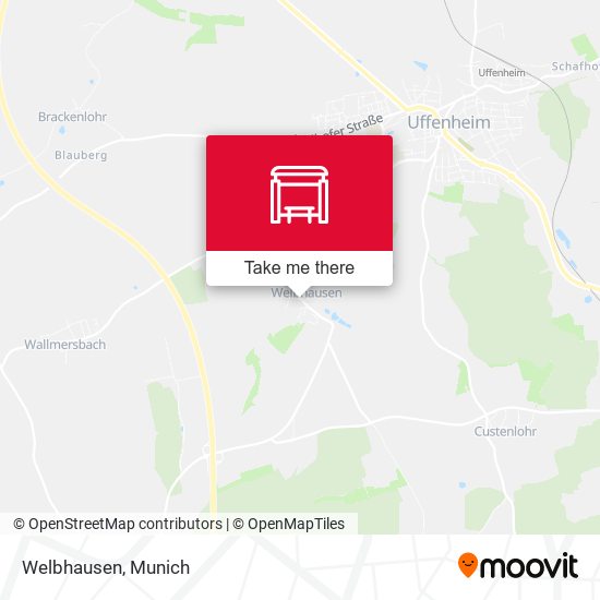 Карта Welbhausen