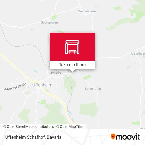 Карта Uffenheim Schafhof