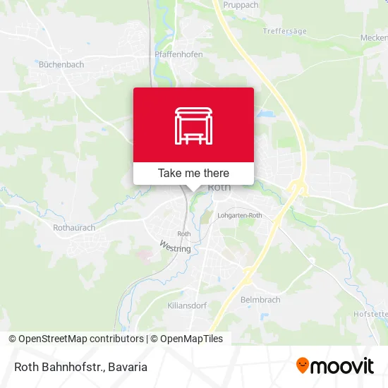 Карта Roth Bahnhofstr.