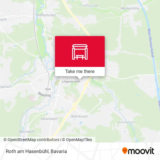 Карта Roth am Hasenbühl