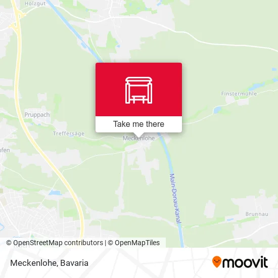 Карта Meckenlohe