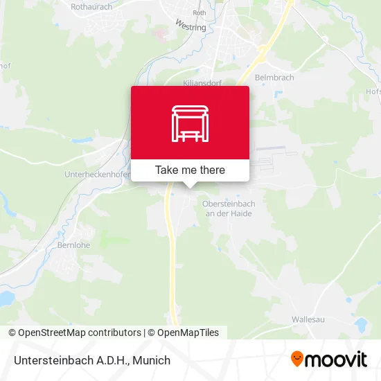 Карта Untersteinbach A.D.H.