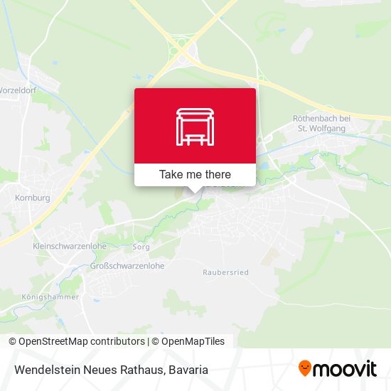 Wendelstein Neues Rathaus map