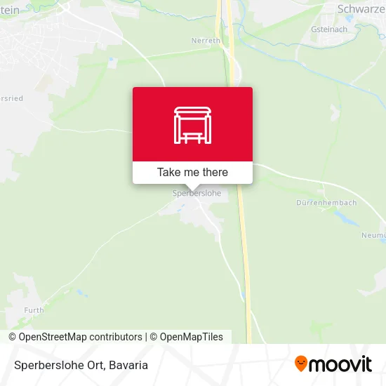 Карта Sperberslohe Ort