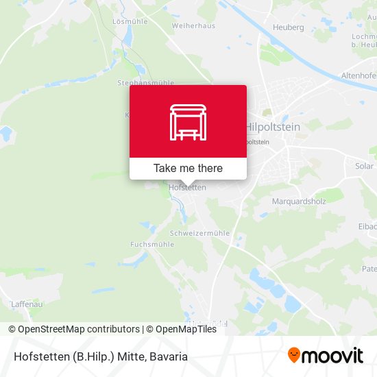 Hofstetten (B.Hilp.) Mitte map