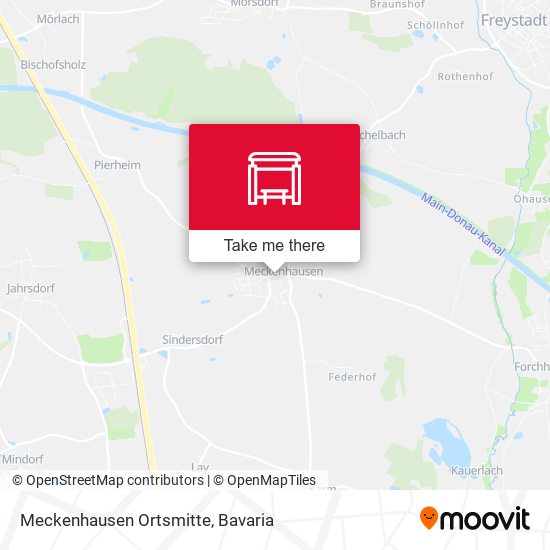 Meckenhausen Ortsmitte map