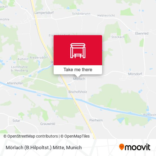 Mörlach (B.Hilpoltst.) Mitte map