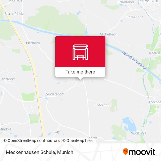 Meckenhausen Schule map