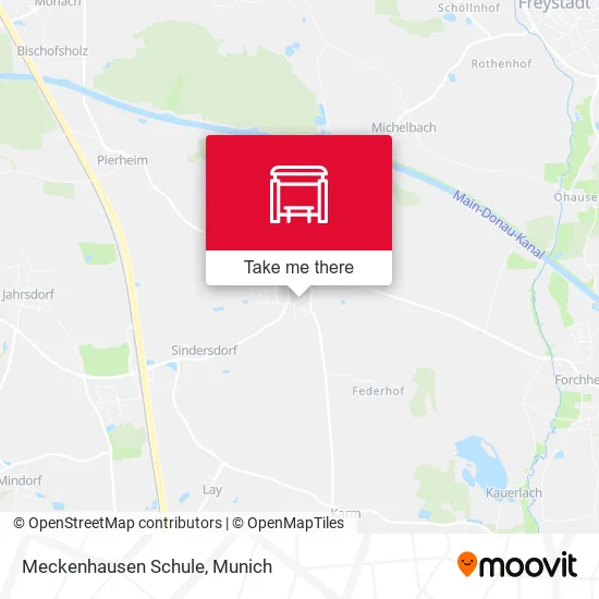 Карта Meckenhausen Schule