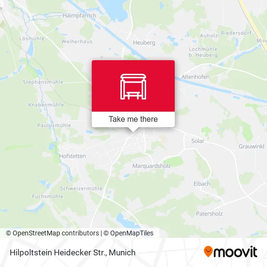 Карта Hilpoltstein Heidecker Str.
