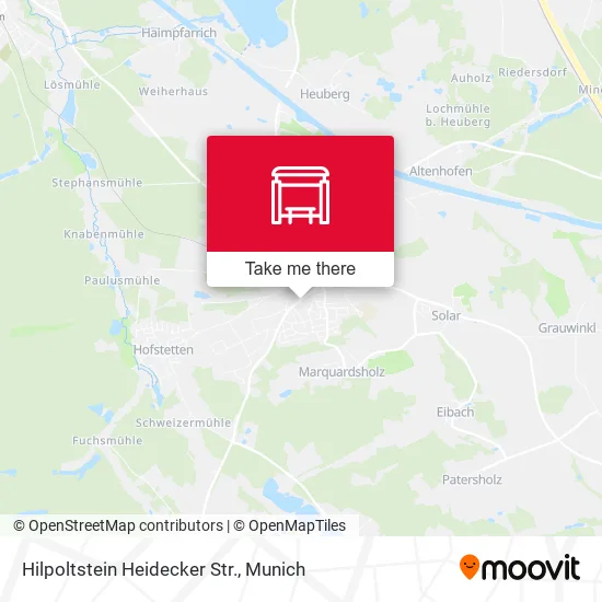 Карта Hilpoltstein Heidecker Str.