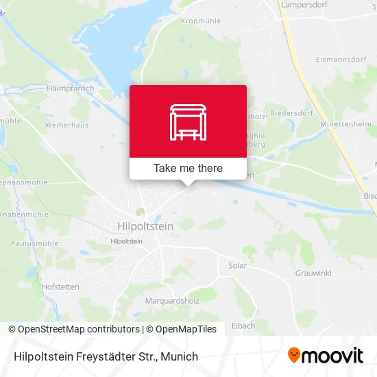 Карта Hilpoltstein Freystädter Str.