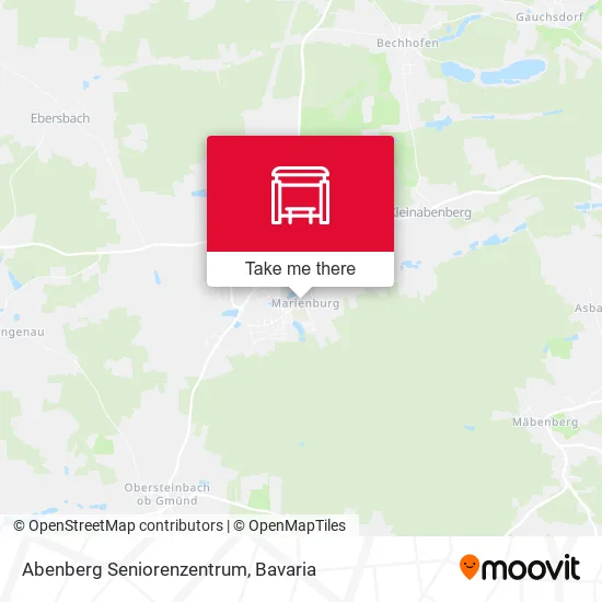 Карта Abenberg Seniorenzentrum