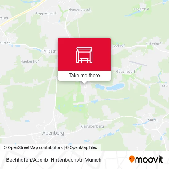 Карта Bechhofen/Abenb. Hirtenbachstr