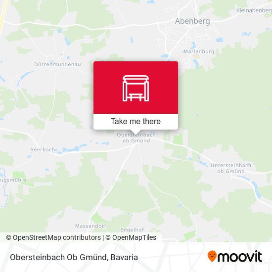 Obersteinbach Ob Gmünd map