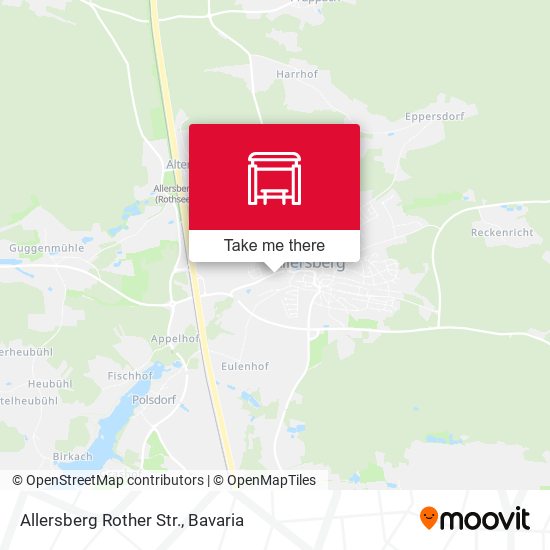 Карта Allersberg Rother Str.
