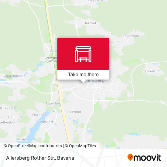 Карта Allersberg Rother Str.