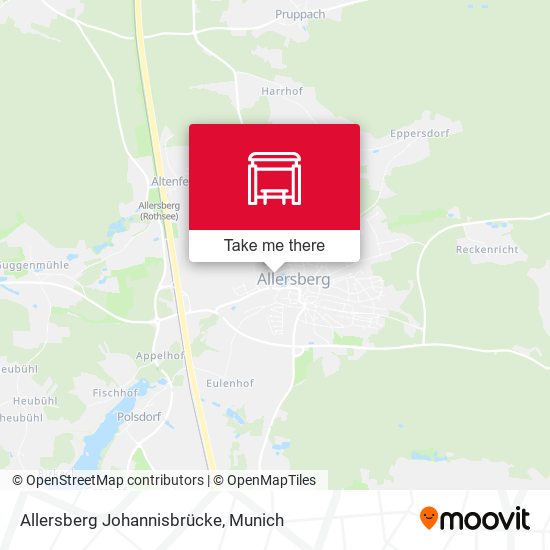 Allersberg Johannisbrücke map