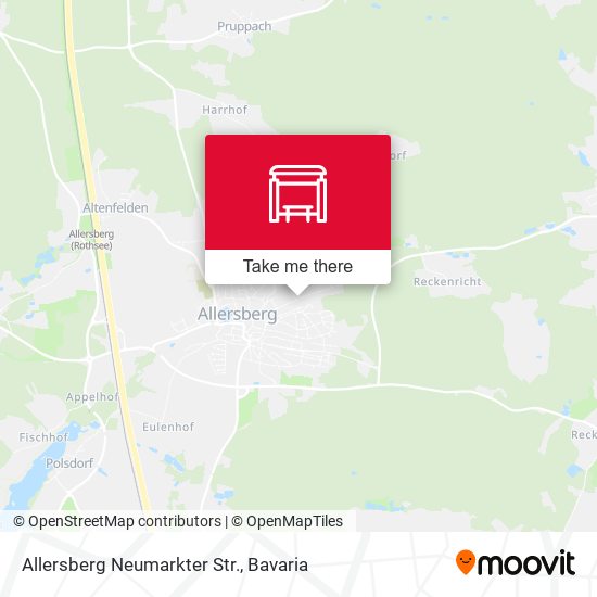 Allersberg Neumarkter Str. map