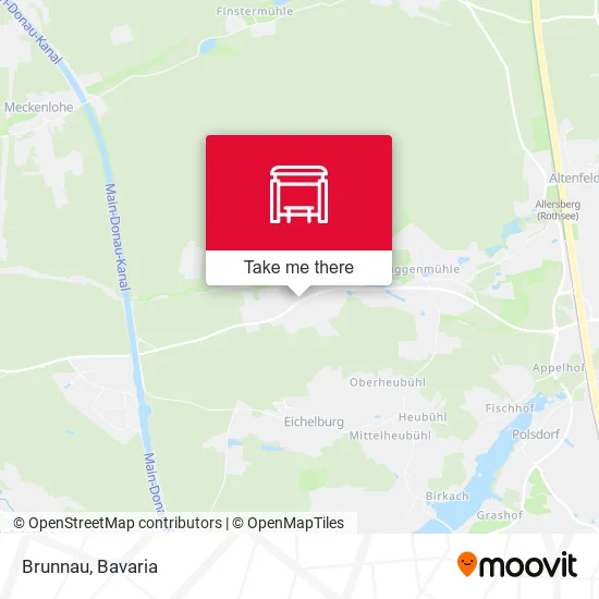 Карта Brunnau