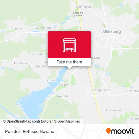 Карта Polsdorf Rothsee
