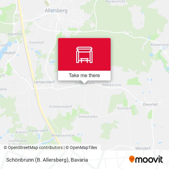 Schönbrunn (B. Allersberg) map