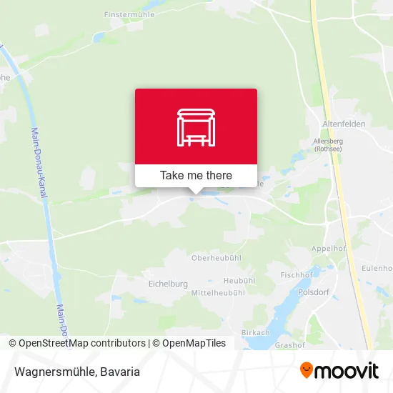 Карта Wagnersmühle