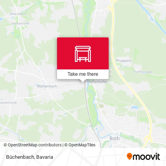 Карта Büchenbach