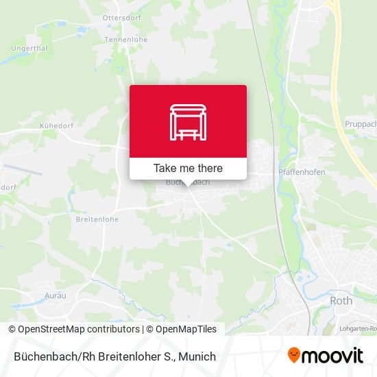 Büchenbach/Rh Breitenloher S. map