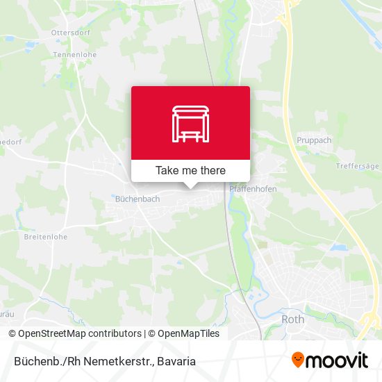 Карта Büchenb./Rh Nemetkerstr.