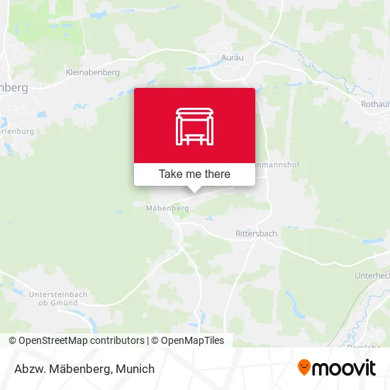 Карта Abzw. Mäbenberg