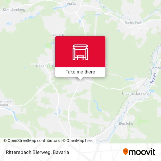 Карта Rittersbach Bierweg