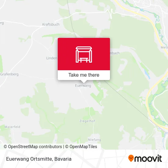 Карта Euerwang Ortsmitte