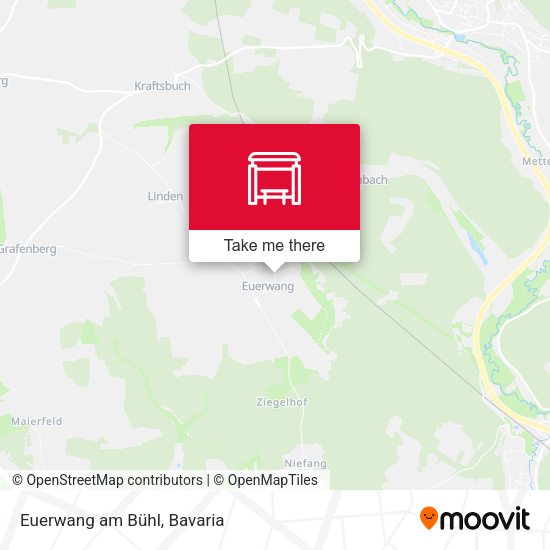 Карта Euerwang am Bühl