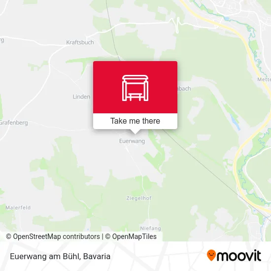 Карта Euerwang am Bühl