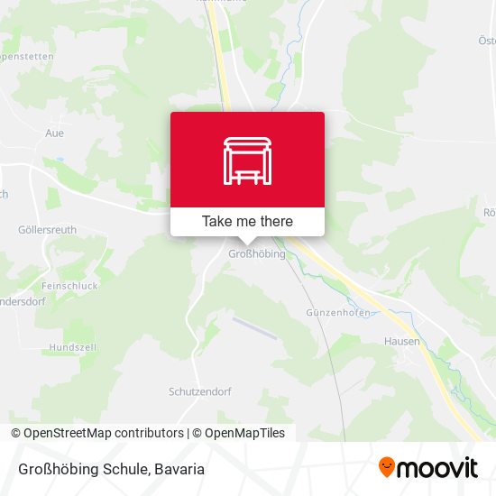 Großhöbing Schule map