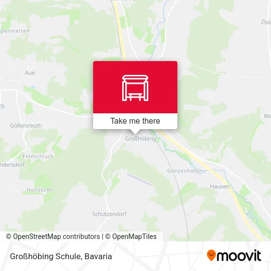 Карта Großhöbing Schule