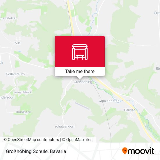 Großhöbing Schule map