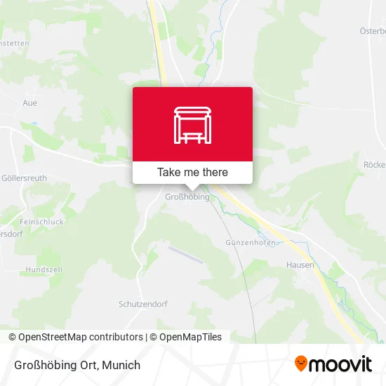 Карта Großhöbing Ort