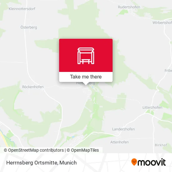 Карта Herrnsberg Ortsmitte