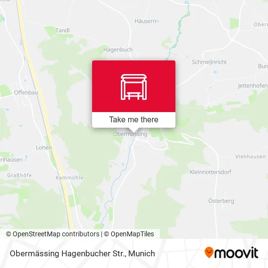 Карта Obermässing Hagenbucher Str.